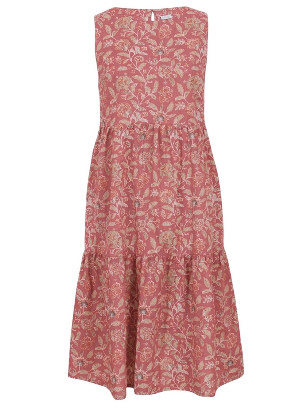 Karma East The Tully Dress Dusk Rose Floral NWT Size XL